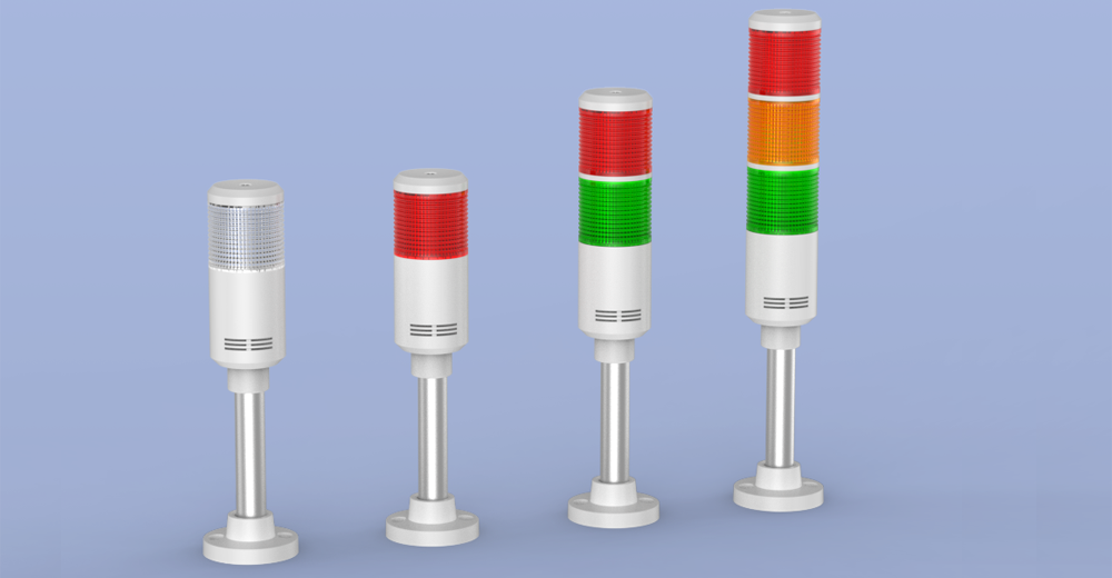 Is it better to have a one-color or three-color Signal Tower Light for machine tools?