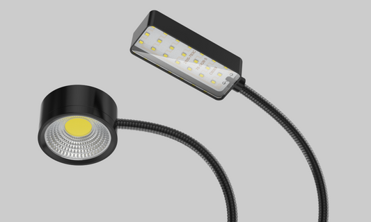 LED Machine light: no glare, less injury to the operator