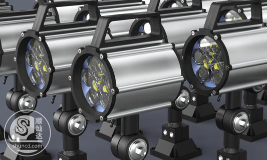 What industrial needs lend themselves to a customized LED Machine light?