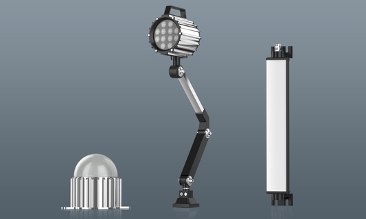 What pain points in production are solved by customizing LED Machine lights?