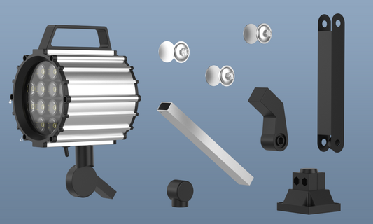 Advantages of the removable structure of the LED Machine light