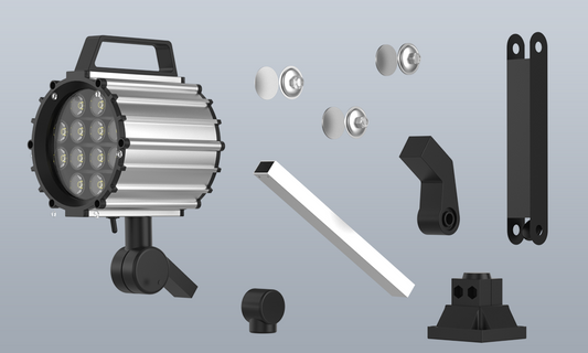 How to personalize your production with LED Machine light customization?