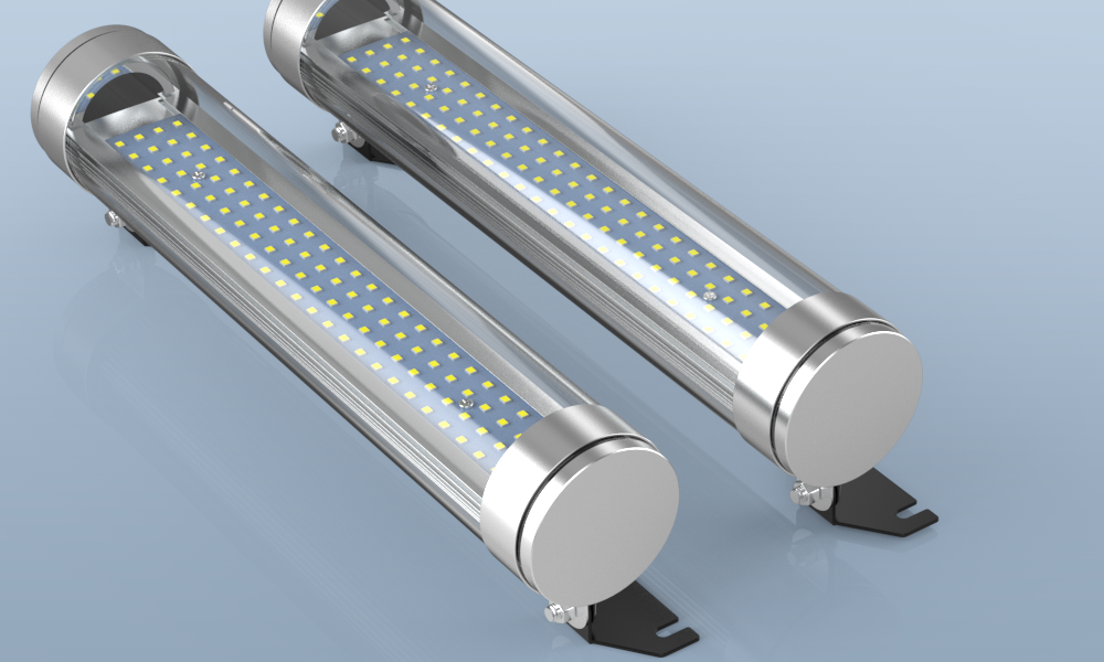 What are the specific areas of application for LED Machine light?