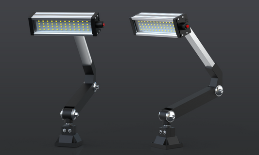 Lighting design for special LED Machine light