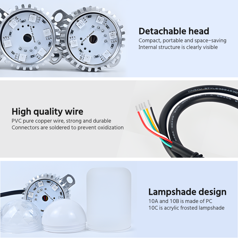 Tricolor LED engineering signal tower stack light SHCD-10A series