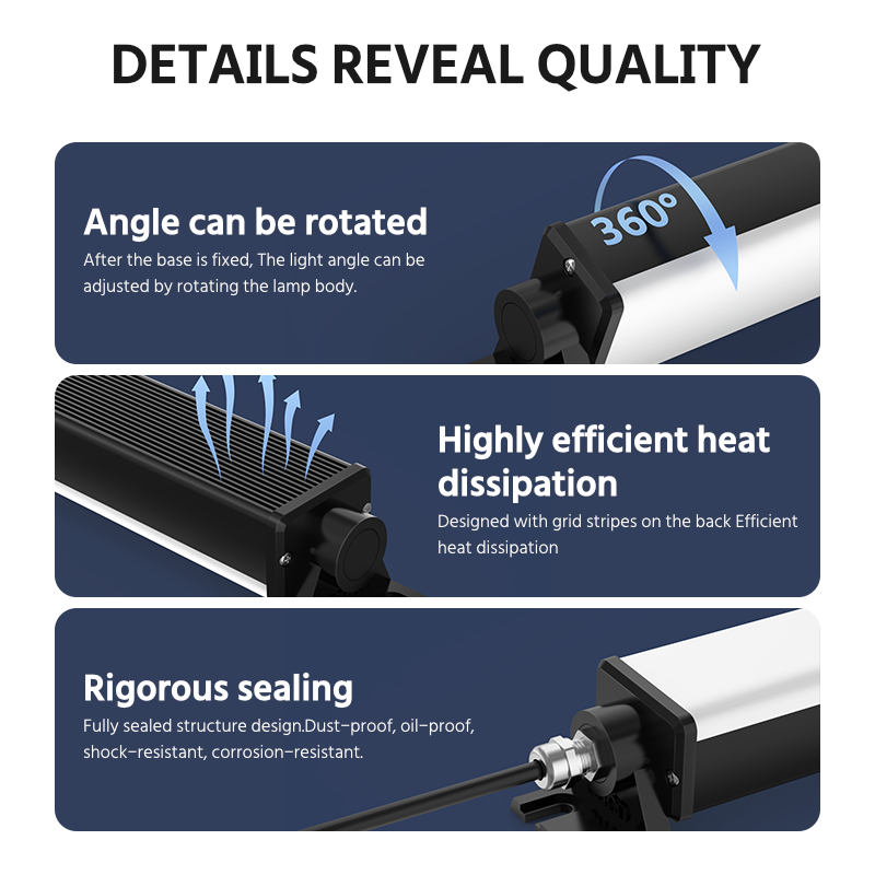 Industrial explosionproof machine tube LED light SHCD-220D